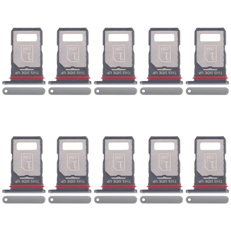 

For Motorola Edge 60 Pro 10pcs Original SIM Card Tray + SIM Card Tray (Green)