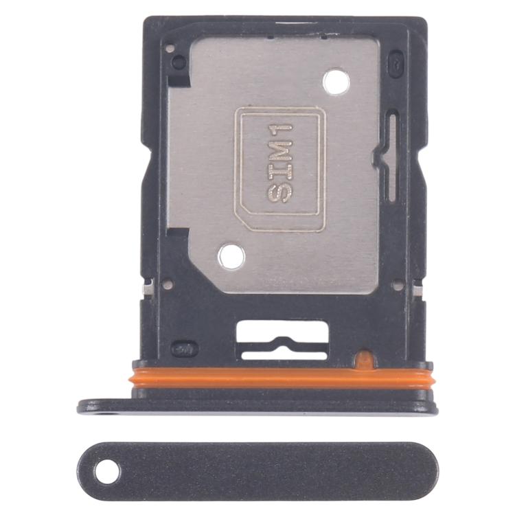 

For Nothing CMF Phone 2 Pro SIM Card Tray + SIM Card Tray / Micro SD Card Tray (Black)