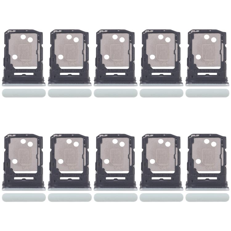 

For Xiaomi Redmi A3 4G 10pcs SIM Card Tray + SIM Card Tray (Green)