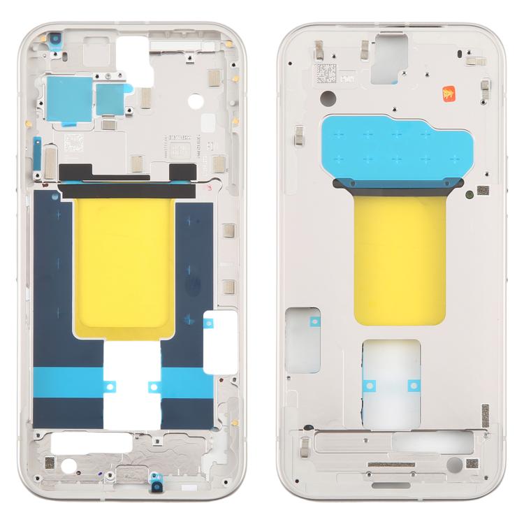 

For Google Pixel 9a Original Middle Frame Bezel Plate (Silver)