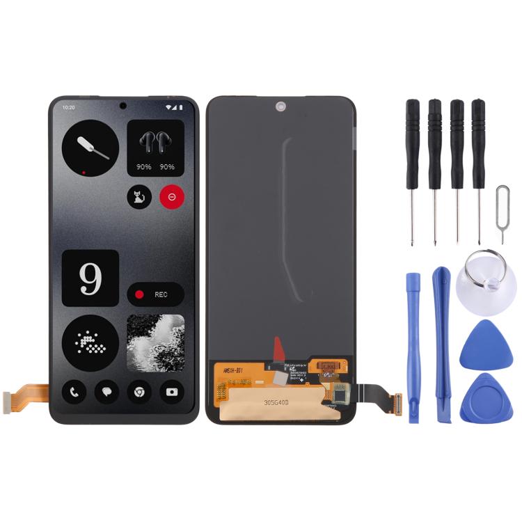 For Nothing CMF Phone 1 A015 OLED LCD Screen with Digitizer Full Assembly (Black)
