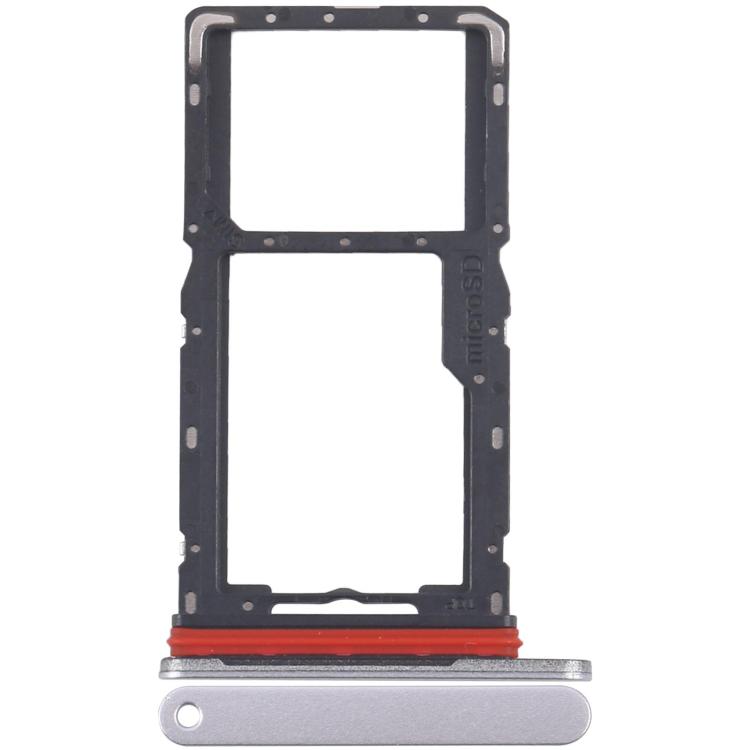 

For Galaxy Tab A11 SM-X135 Original SIM + Micro SD Card Tray (Silver)