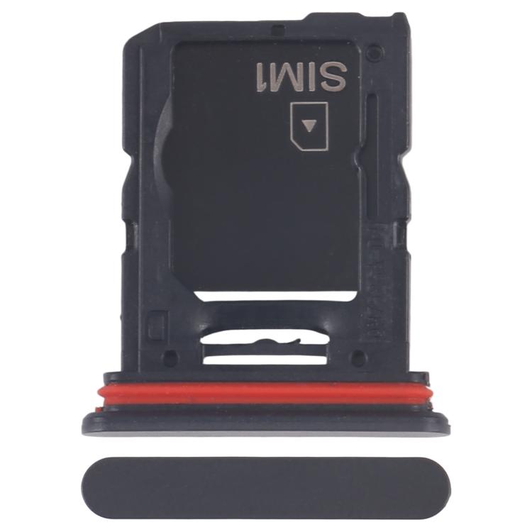 For Sony Xperia 10 VII Original SIM Card Tray + SIM Card Tray / Micro SD Card Tray (Black)