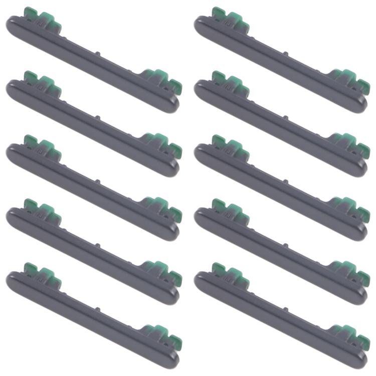 

For Samsung Galaxy A17 5G SM-A176B 10pcs Volume Control Button (Black)