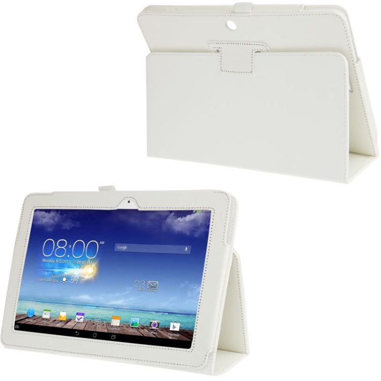 Litchi Texture Leather Case with Holder for ASUS MeMO Pad 10