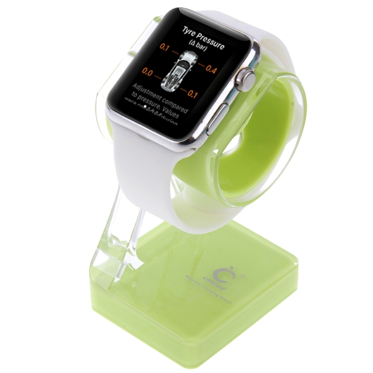 Soporte de plástico para cargador para Apple Watch de 38 mm y 42 mm,  soporte para iPhone 6s y 6s Plus, iPhone 6 y 6 Plus, iPhone 5 y 5S, Galaxy  S6 /