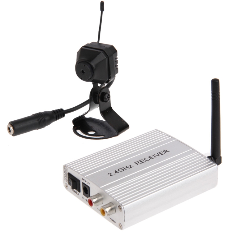 Wireless Camera and Receiver, Built in Microphone for Audio