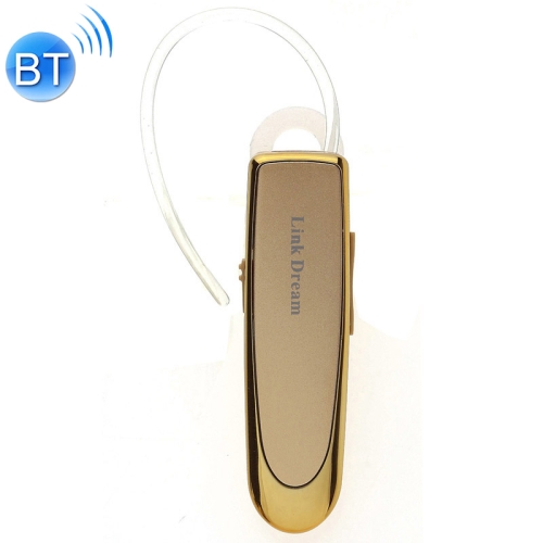 

Link Dream LC-B41 Bluetooth V4.0 Handsfree Stereo Headset with Microphone, For iPhone, Galaxy, Huawei, Xiaomi, Lenovo, LG, HTC and Other Smartphones(Gold)