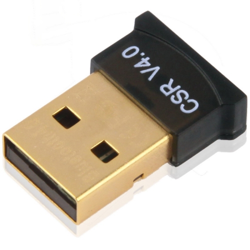 

Micro Bluetooth 4.0 + EDR USB Adapter(V4.0), Transmission Distance: 30m(Black)