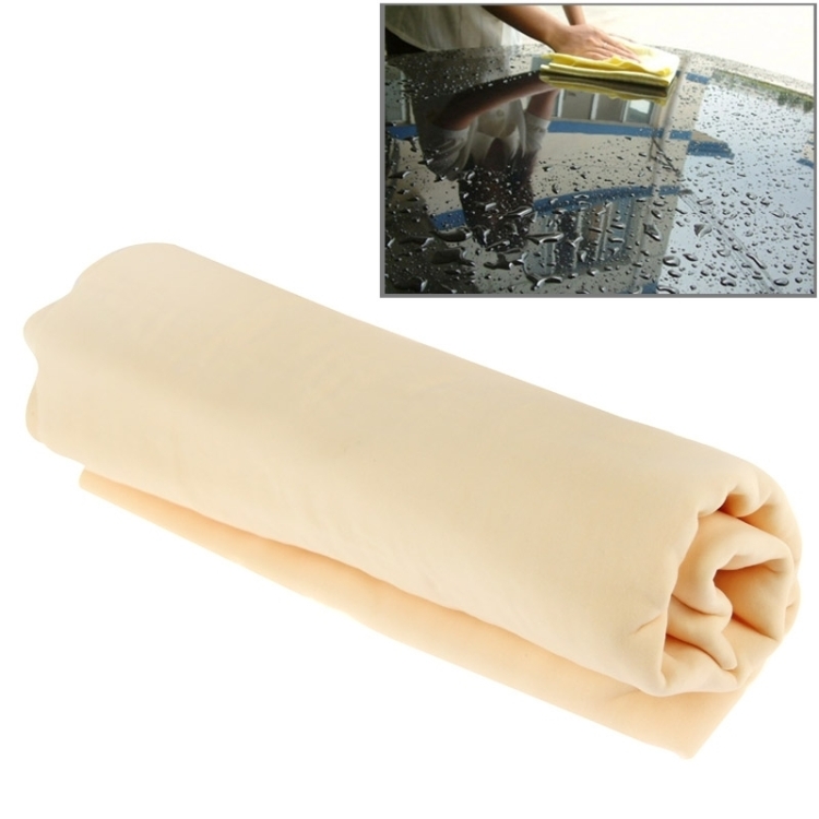 

KANEED Super Absorption Clean Cham PVA Synthetic Chamois Car Wash Towel, Size: 66cm x 43cm x 0.2cm (Random Color Delivery)