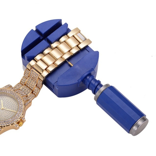 Watch Link Remover Strap Adjuster Bracelet Band Repair Tool Kit(Blue) watch link remover strap adjuster bracelet band repair tool kit blue