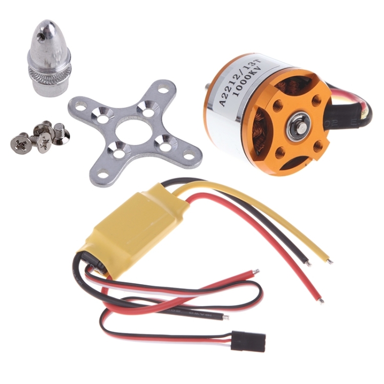 A2212 1000KV Outrunner Brushless Motor + 30A ESC Electric Speed ...