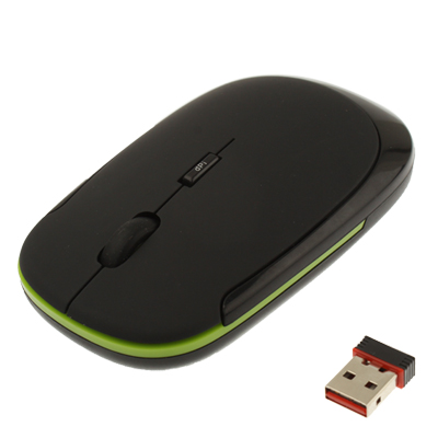 

2.4GHz Wireless Ultra-thin Mouse(Black)