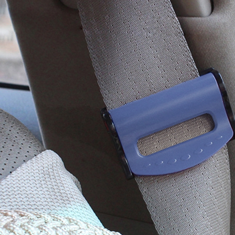 

2 PCS SHUNWEI Car Safety Seat Belt Adjuster(Blue)