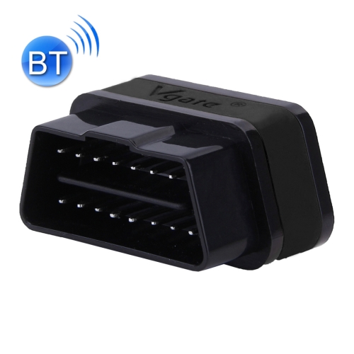 

Vgate iCar II Super Mini ELM327 OBDII Bluetooth V3.0 Car Scanner Tool, Support Android OS, Support All OBDII Protocols(Black)