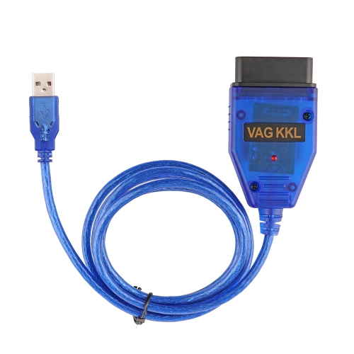 

USB Cable KKL VAG-COM Car Auto Scanner Scan Tool for VW/Audi 409.1(Blue)