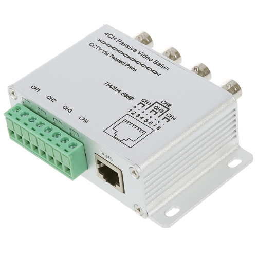 4 channel passive video balun