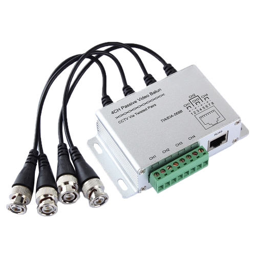 4 channel utp balun