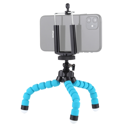 

Flexible Octopus Bubble Tripod Holder Stand Mount for Mobile Phone / Digital Camera(Blue)