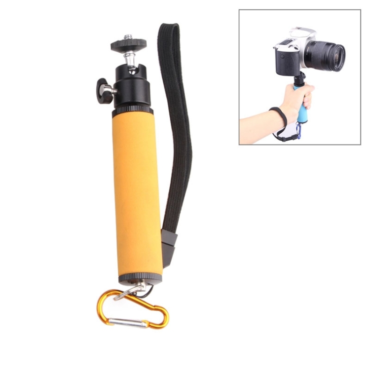 LED Flash Light Holder Sponge Steadicam Handheld Monopod with