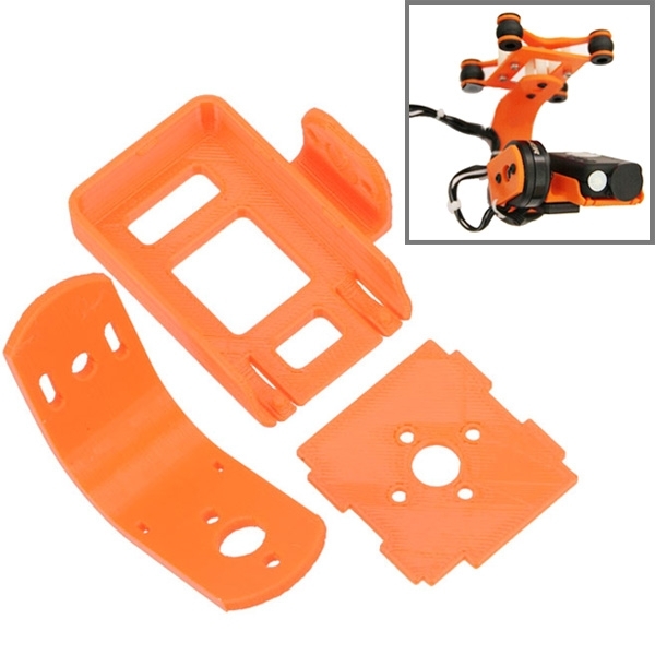 3D Printed 2 Axis Brushless Mobius 808 Camera Mount สำหรับ Kim250 Mini ...