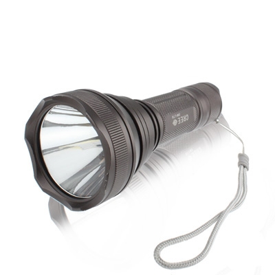 UltraFire HD2010 CREE XM-L T6 LED 5-Mode Flashlight(Grey)