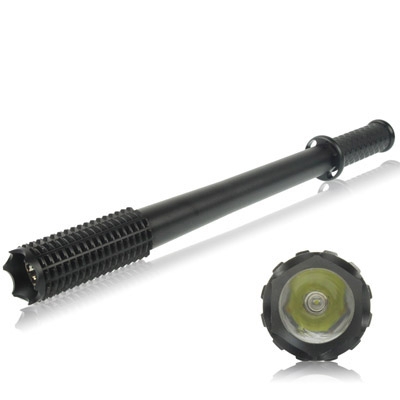 

3A LED Light Flashlight, 440mm Extra Long Tube, 3-mode, White Light(Black)