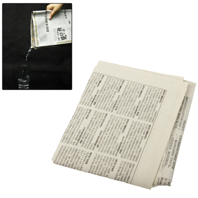 

Newspapers Pour The Water / Magic Props / Street Magic / Magic Tricks