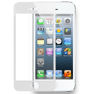 

Tempered Glass Protective Film for iPhone 5 & 5S & 5C(White)