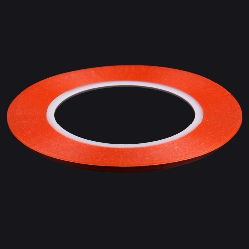 1mm Width Double Sided Adhesive Sticker Tape for iPhone / Samsung / HTC Mobile Phone Touch Panel Repair, Length: 25m(Red)