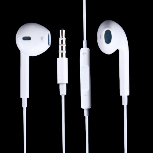 

3.5mm Earphones with Wired Control and Mic for Android Phones / PC / MP3 Player / Laptops(White)