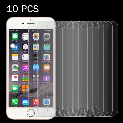 

10PCS for iPhone SE 2020 / 8 / 7 / 6 / 6S 0.26mm 9H Surface Hardness 2.5D Explosion-proof Tempered Glass Screen Film