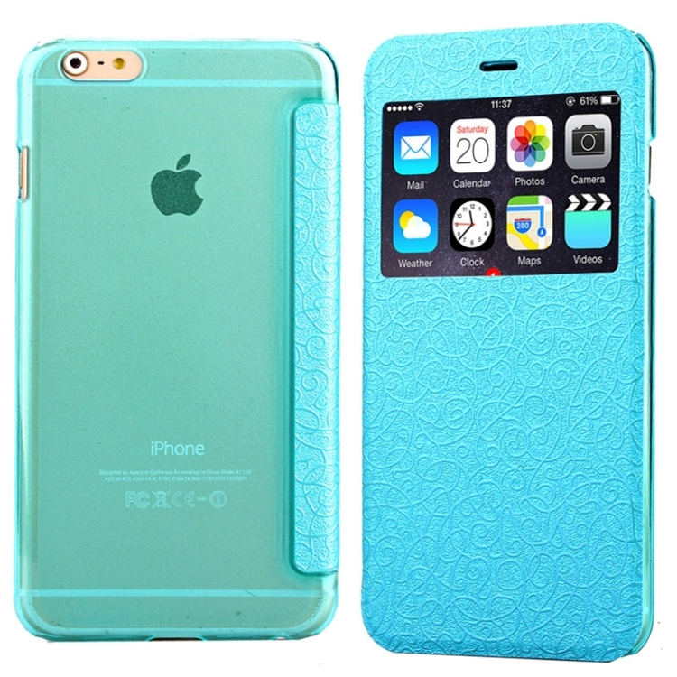 Flower of Palace Pattern Flip Leather Case with Card Slot & Caller ID ...