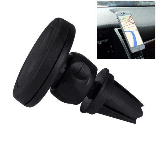 

Young Player Car Magnetic Air Vent Mount Clip Holder Dock, For iPhone, Galaxy, Sony, Lenovo, HTC, Huawei, and other Smartphones(Black)