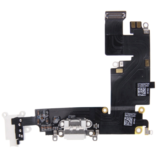 

Charging Port Dock Connector Flex Cable for iPhone 6 Plus(White)