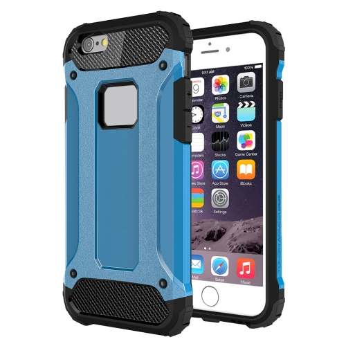 

For iPhone 6 Plus & 6s Plus Tough Armor TPU + PC Combination Case(Blue)