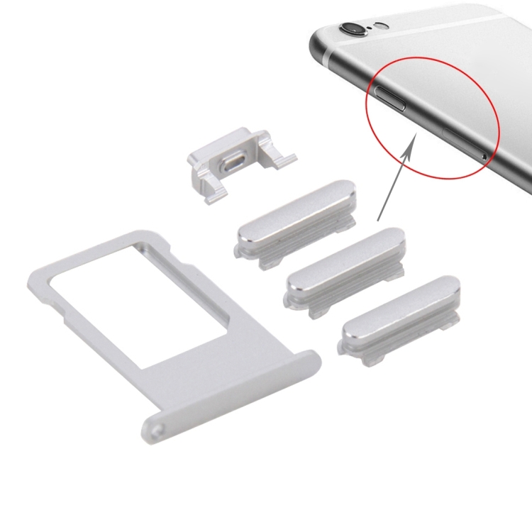 Card Tray Upper Key for iPhone 6s (Silver)