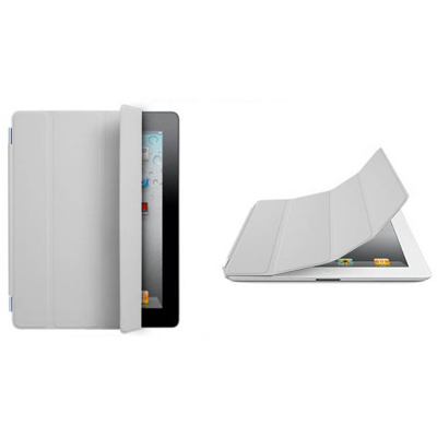 Ultra Thin Smart Cover with Holder for iPad 4 / iPad 3 / iPad 2(Grey)