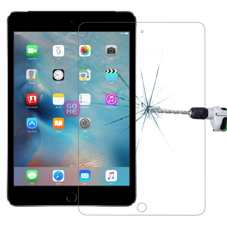 

0.3mm 9H+ Surface Hardness 2.5D Tempered Glass Film for iPad 2 / iPad 3 / iPad 4