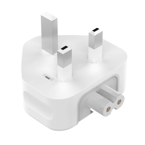 Travel Power Adapter Charger, UK Plug(White)