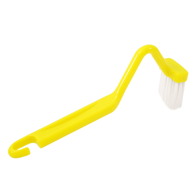 Sshaped Toilet Brush Curved Handle Cleaning Brush Sanitary Cleaning Brush (Random Color Delivery)
