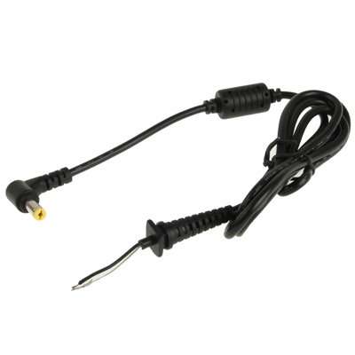 

5.5 x 1.7mm DC Male Power Cable for Laptop Adapter, Length: 1.2m