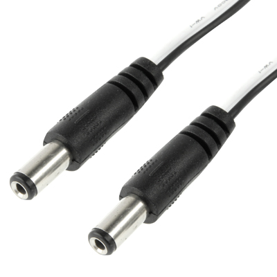 

5.5 x 2.1mm DC Male Universal Power Cable, Length: 0.5m