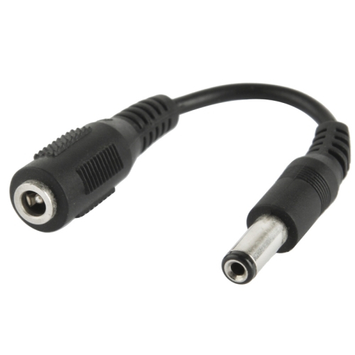 

5.5 x 2.5mm Male to 3.5mm Female DC Plug Adapter, Length: 12cm