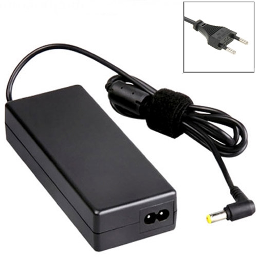 

EU Plug 19V 4.74A 90W AC Adapter for Toshiba Notebook, Output Tips: 5.5 x 2.5mm