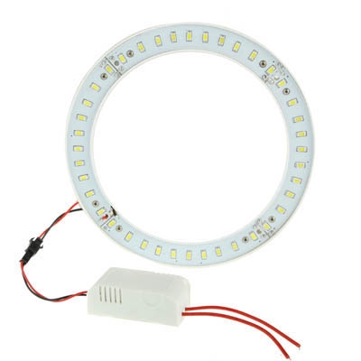 14.5W White 40 LED 5730 SMD Circle Ring Light Lamp, Diameter: 18.5cm