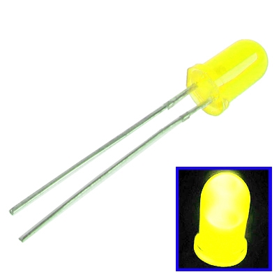 

1000 PCS 5mm Round LED Lamp(Yellow)