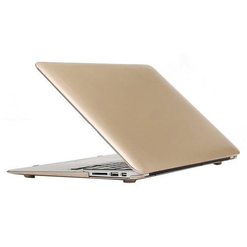 

For MacBook Air 13.3 inch A1466 2012-2017 / A1369 2010-2012 Laptop Frosted Hard Plastic Protective Case(Gold)