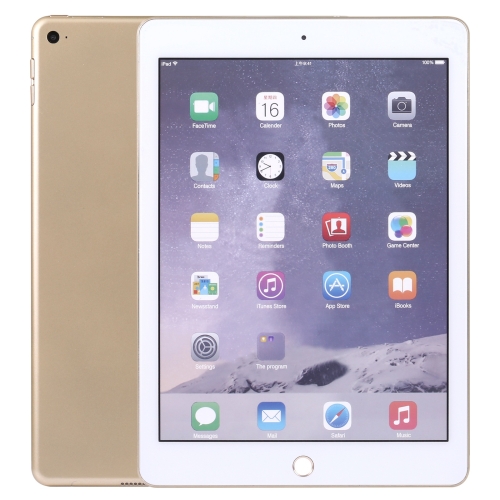 For iPad Air 2 Dark Screen Non-Working Fake Dummy Display Model(Gold)