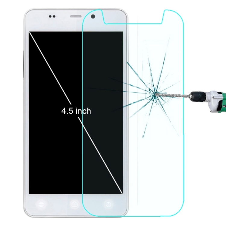 

0.26mm 4.5 inch Universal Explosion-proof Tempered Glass Film